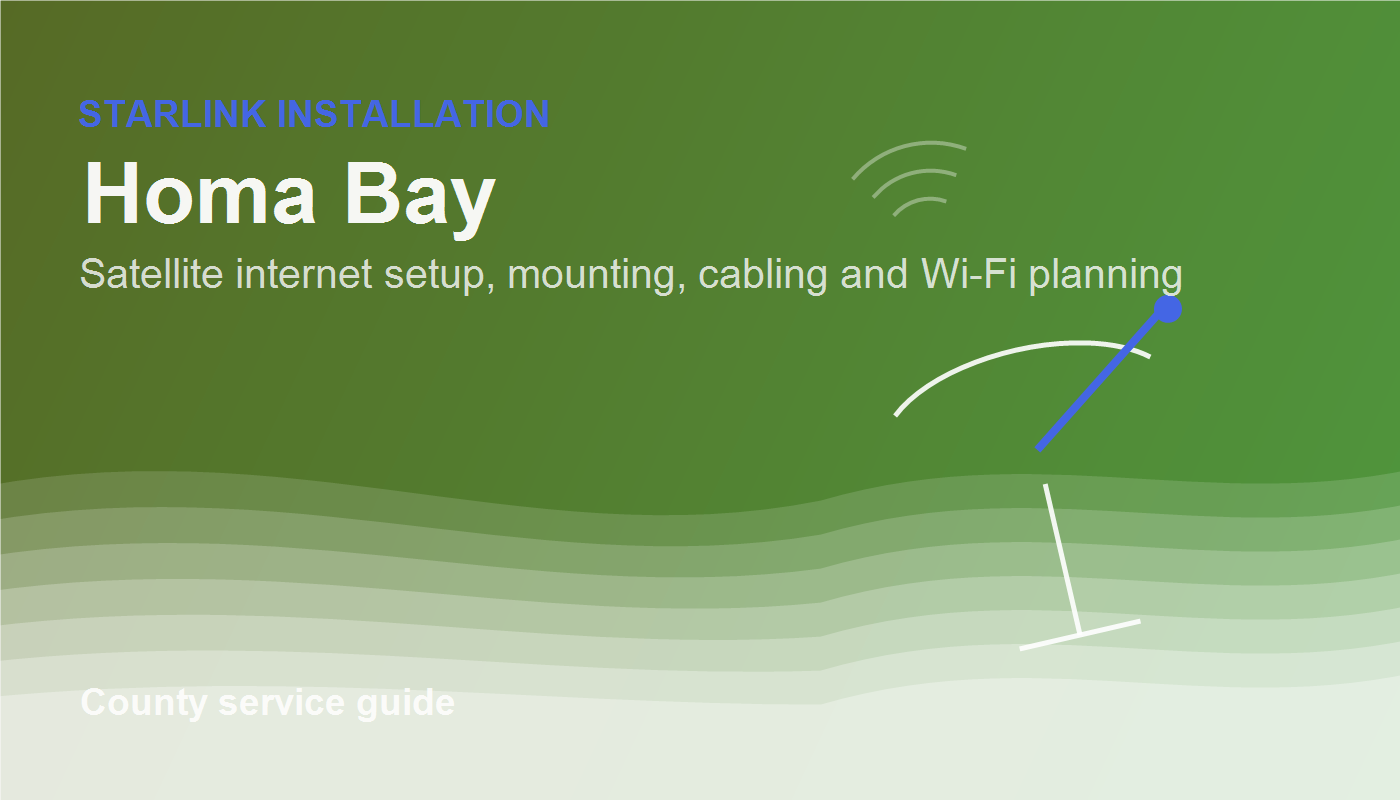 Starlink Installation in Homa Bay