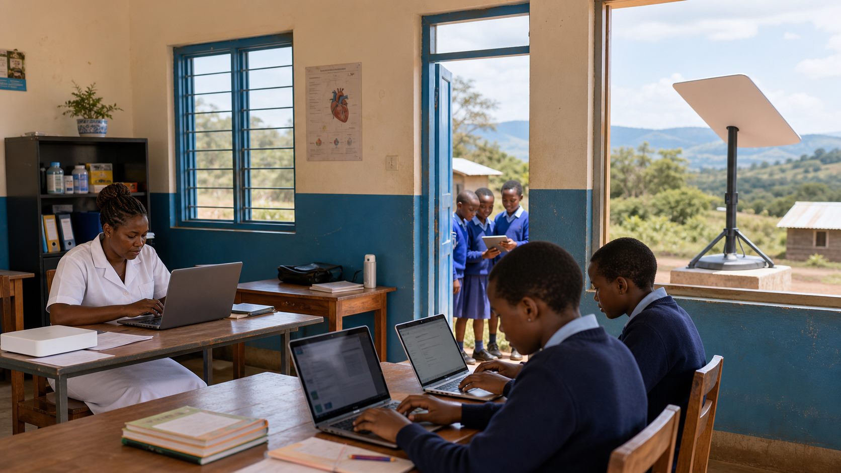 Amazon LEO Internet Installation in Busia - Amazon LEO Internet school and clinic connectivity in Kenya