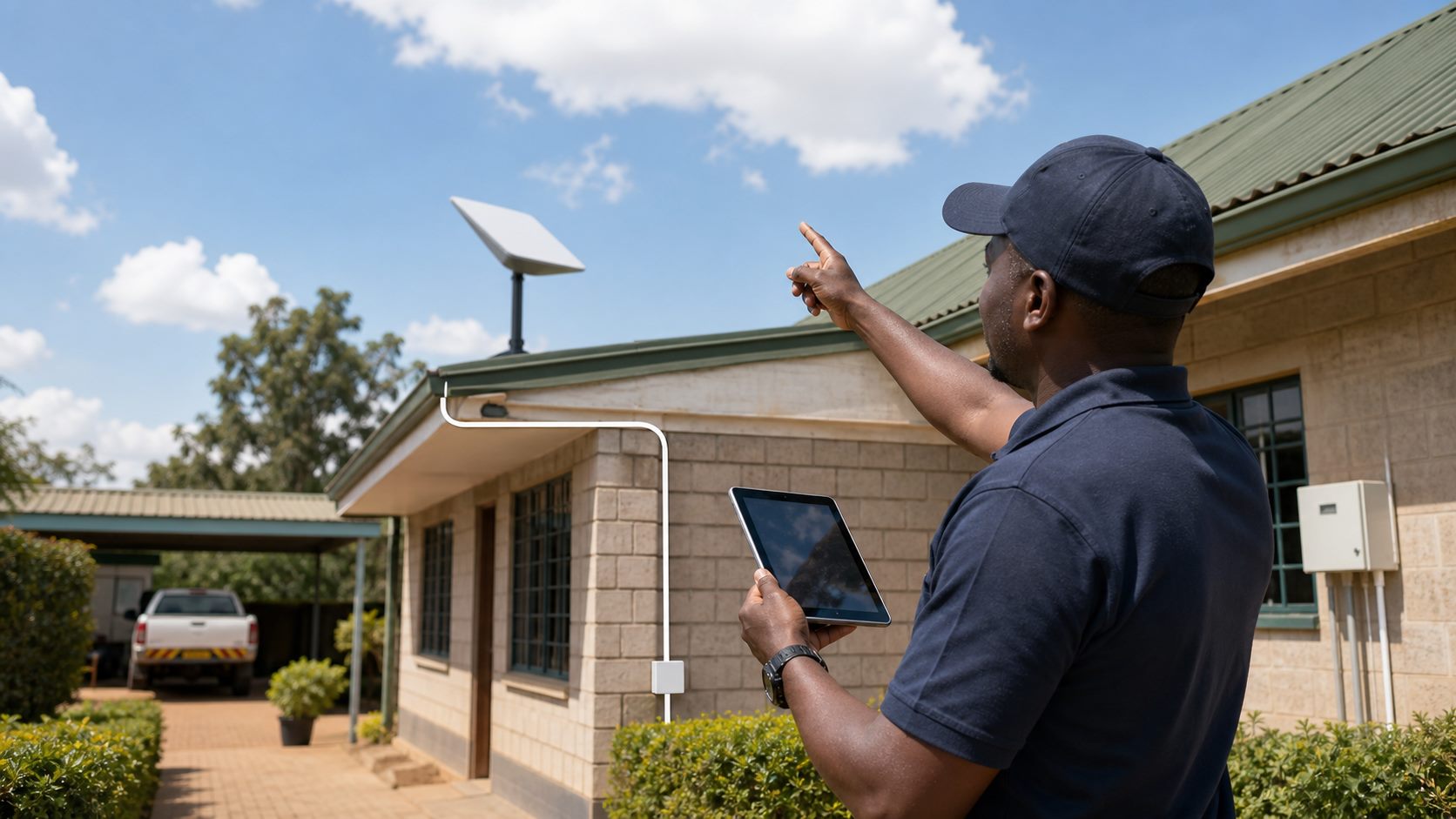 Amazon LEO Internet Installation in Busia - Amazon LEO Internet site survey in Kenya