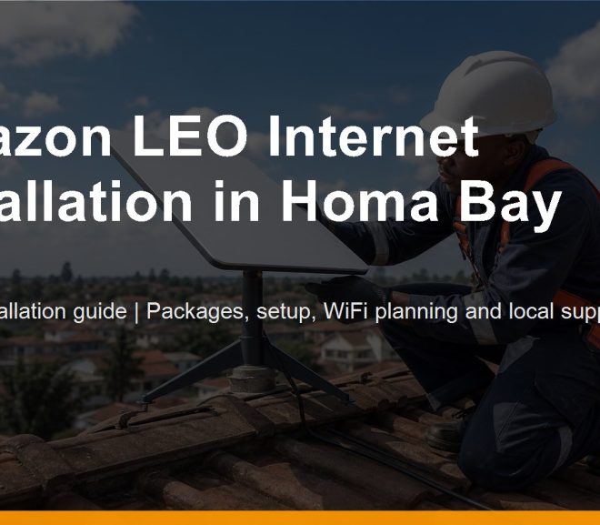 Amazon LEO Internet Installation in Homa Bay