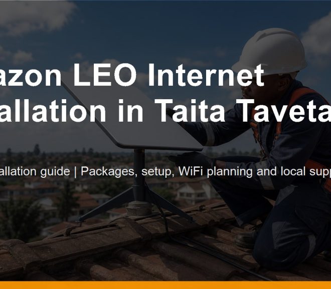 Amazon LEO Internet Installation in Taita Taveta