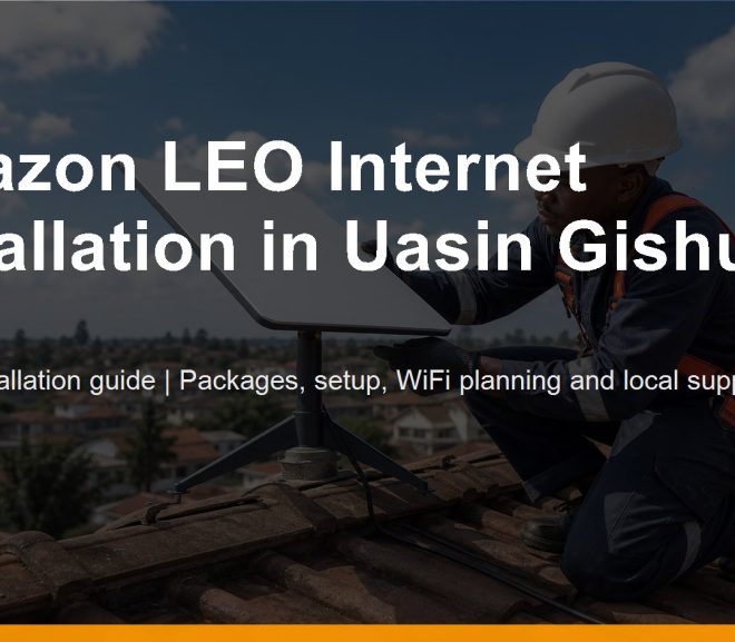 Amazon LEO Internet Installation in Uasin Gishu